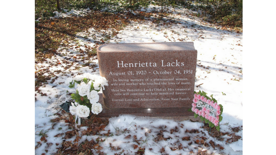 Henriettas Grave Marker